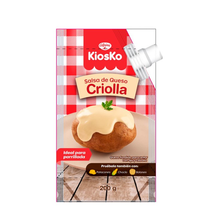 Salsa De Queso Kiosko Criolla 200 Gr