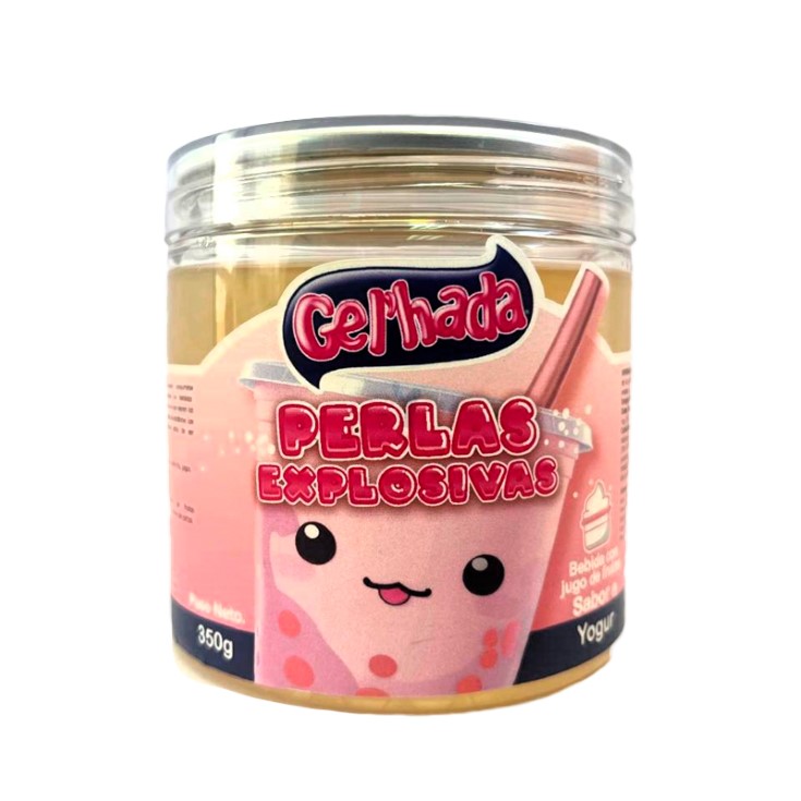 Gel'Hada Perlas Explosivas Sabor A Yogurt 350 Gr.