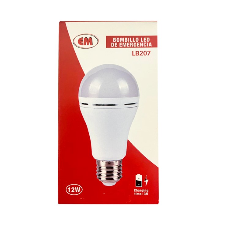 Foco Recargable Led Voltaje 100-240 V/60Hz 12 W