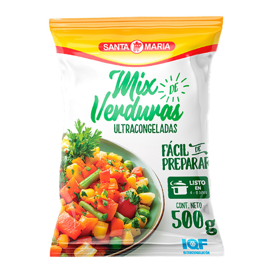 Santa Maria Mix Vegetales Congelados 500G
