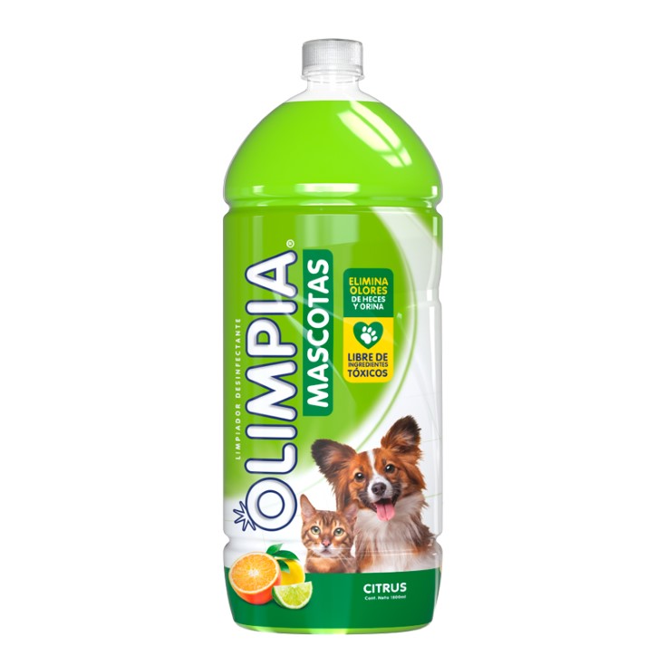 Desinfectante Olimpia Neutralizador Mascotas Citrus 1800Ml