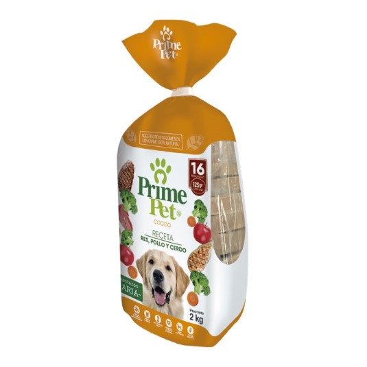 Alimento Cocido Prime Pet Rebanada 2Kg