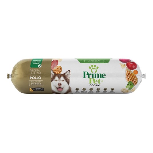 Alimento Prime Pet Pollo Cocido 250Gr