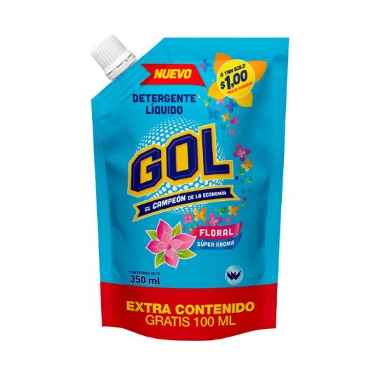Detergente Gol Liquido Doypack 350 Ml