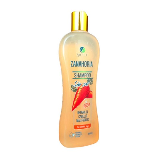 Shampoo De Zanahoria Zaguee Sin Sal 450Ml