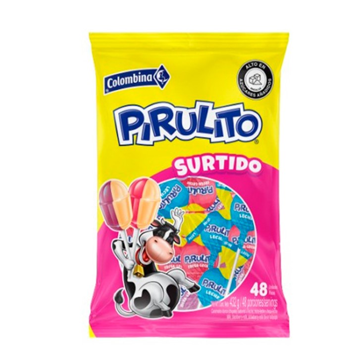 Chupete Surtido Pirulito 432GR Chupete Surtido Pirulito 432GR