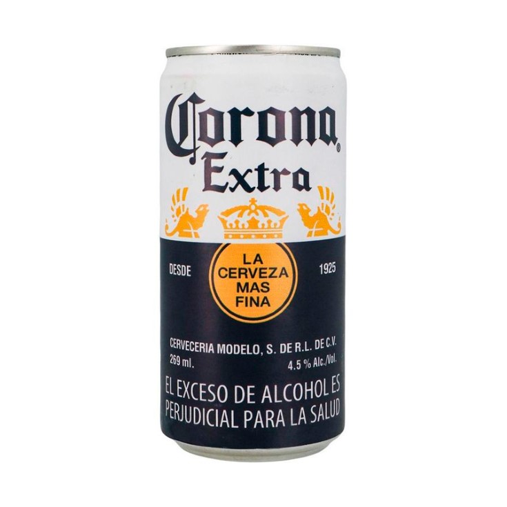 Cerveza en Lata Corona Extra 269ML
