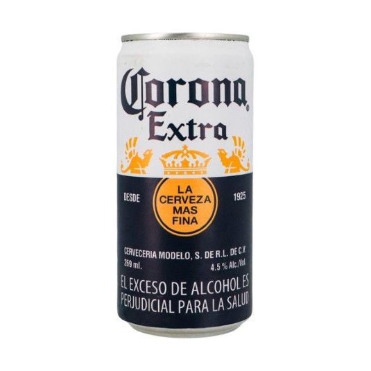 Cerveza en Lata Corona Extra 269ML
