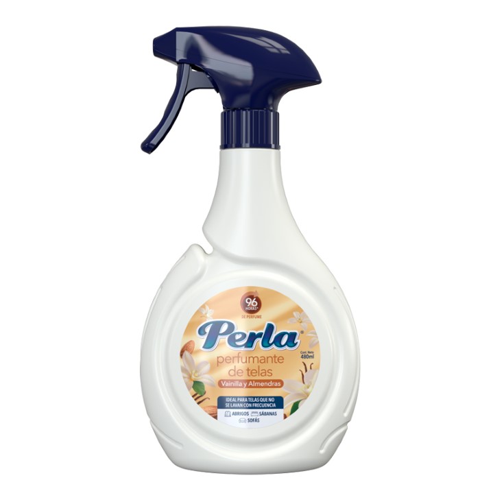Perla Perfume De Telas Vainilla & Almendras 480 Ml