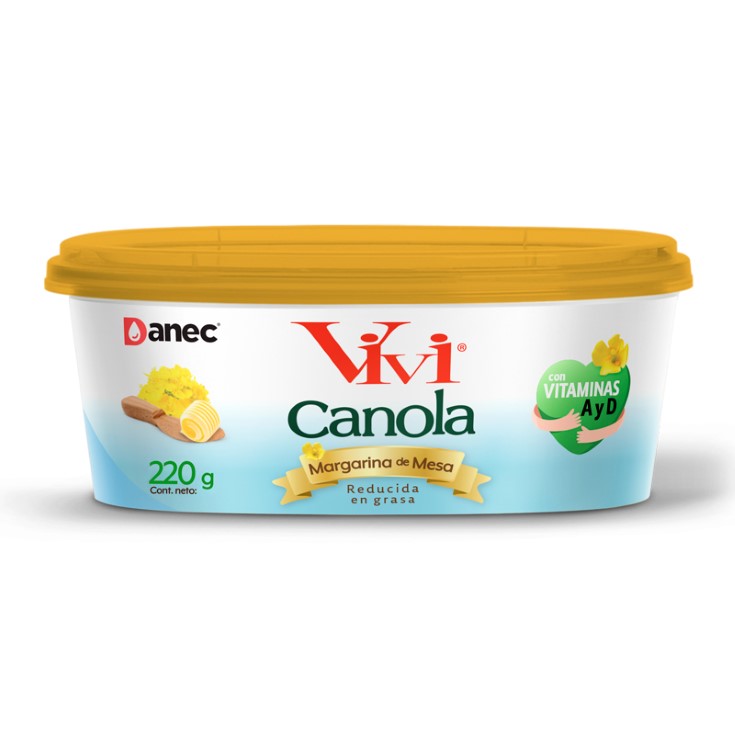 Canola Margarina Vivi 220 Gr