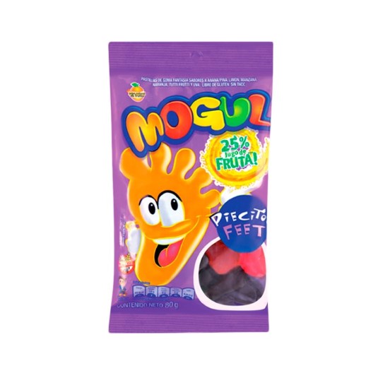 Gomitas de Piecitos Mogul 80GR