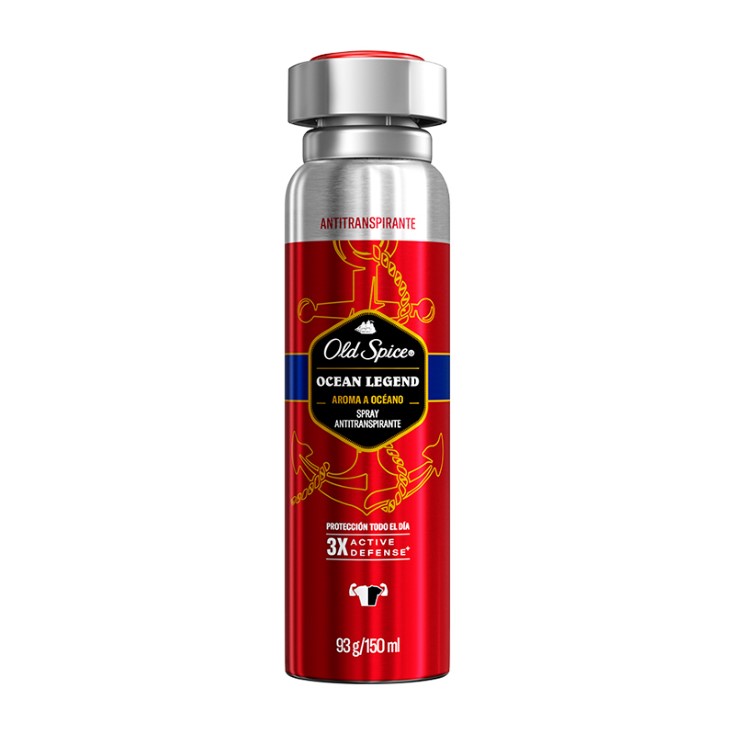 Antitranspirante Old Spice Spray Ocean Legend 93G