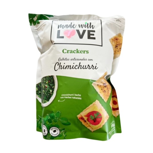 Galletas Artesanales con Chimichurri Made with Love 160GR