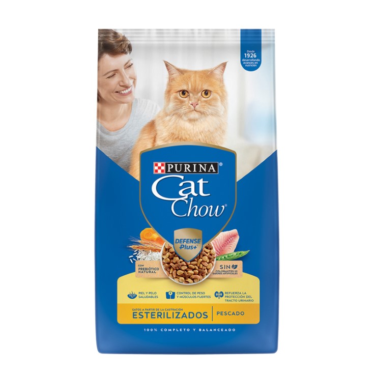 Comida para Gatos Esterilizados Sabor a Pescado Purina Cat C