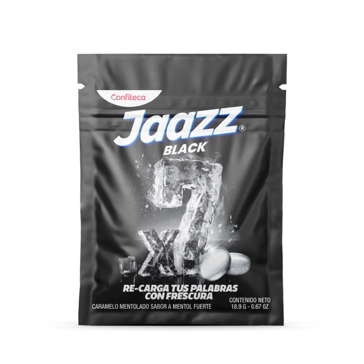 Caramelo Sabor a Mentol Fuerte Jaazz Black 18.9GR