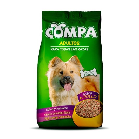 Comida de Perro Adulto Sabor a Pollo Compa 30KG