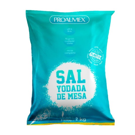 Sal Yodada de Mesa Proalmex 2KG