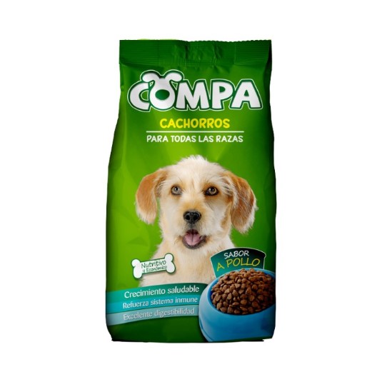 Comida de Perro Cachorro Sabor a Pollo COMPA 30KG