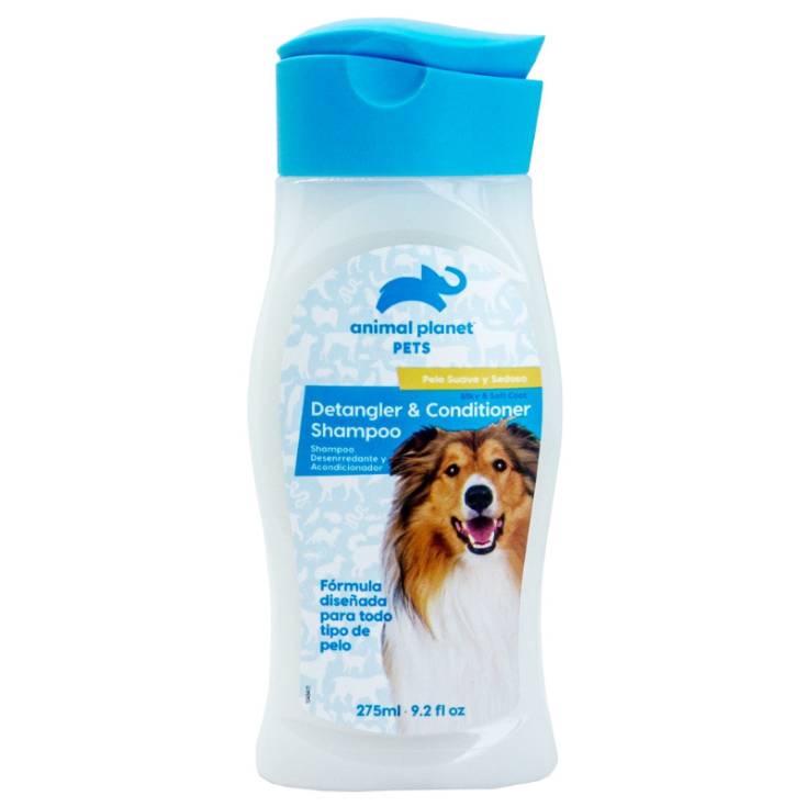 Shampoo Desenredante Para Perros Animal Planet 275ML Shampoo Desenredante Para Perros Animal Planet 275ML