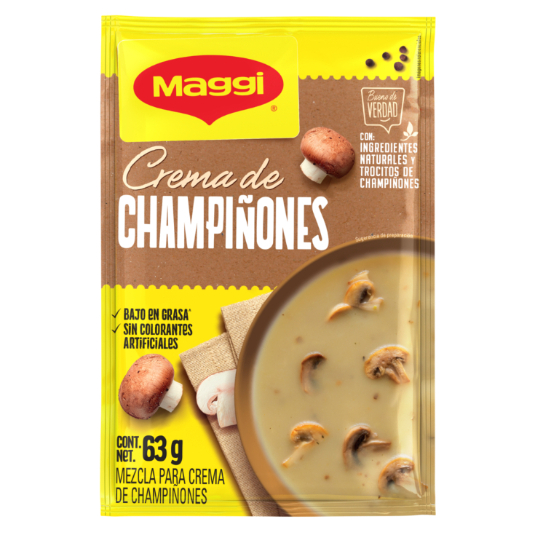 Crema Con Champiñones Maggi 63 Gr