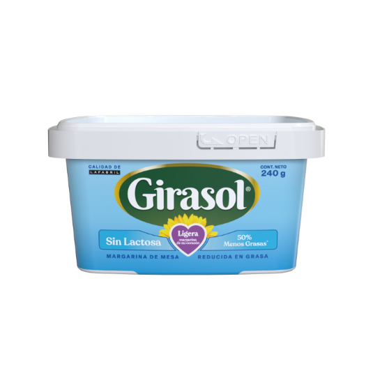Girasol Margarina Ligera 240 Gr.