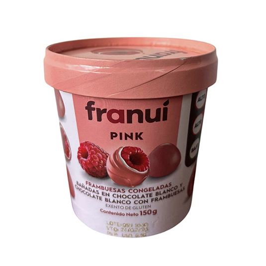 Frambuesa Bañada En Chocolate Blanco Franui 150Gr