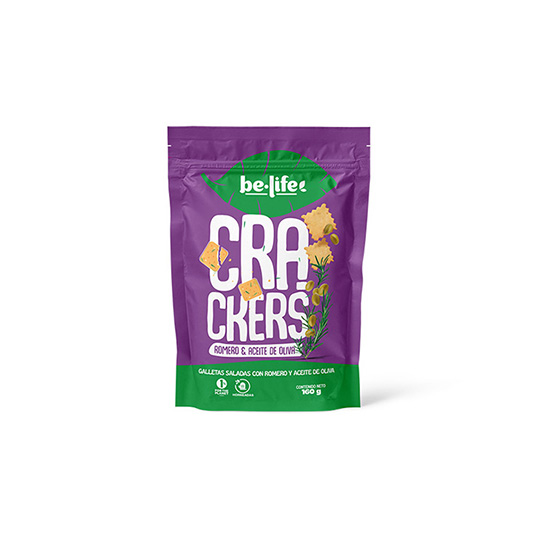 Galletas con Romero y Aceite de Oliva Be Life Cracker 160GR