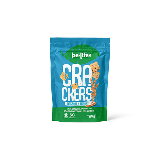 Galletas Integrales con Semilas Be Life Cracker 160GR