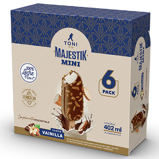 Majestik Mini Vainilla Toni 6Pack