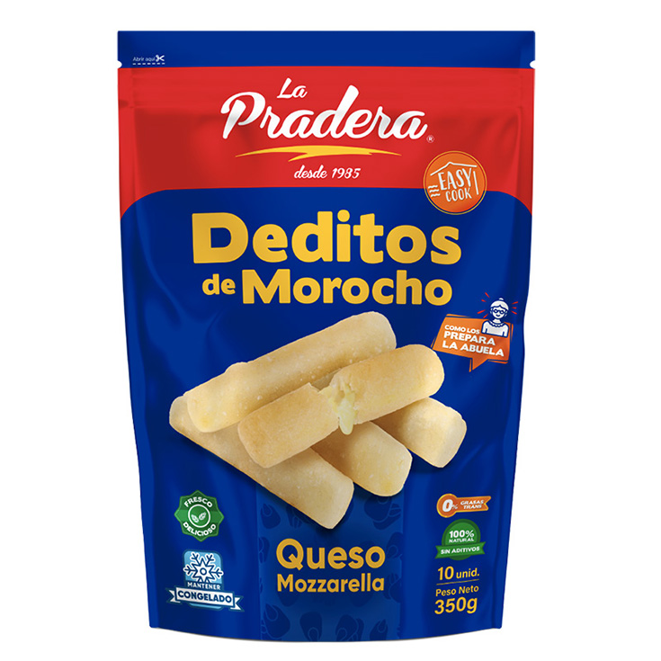 Deditos Morocho Queso La Pradera 350Gr