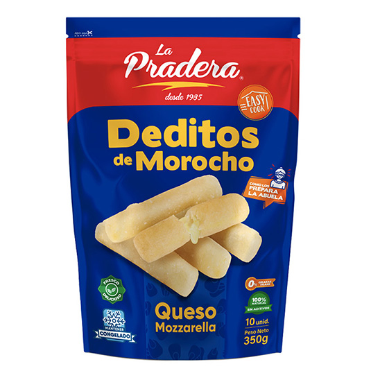 Deditos Morocho Queso La Pradera 350Gr