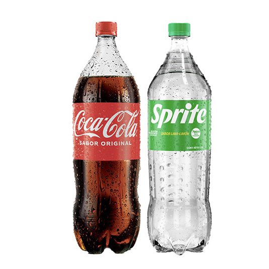 Coca Cola Two Pack Cola Original 2LT + Sprite 1.750LT