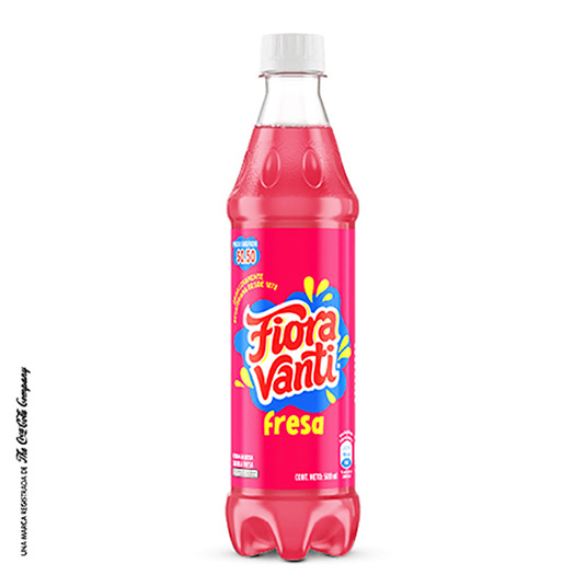 Bebida Gaseosa Sabor a Fresa Fioravanti Harmony 500ML