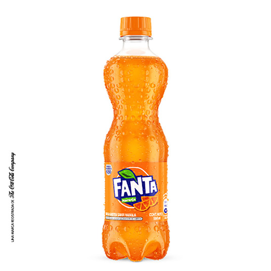 Bebida Gaseosa Sabor a Naranja Fanta Harmony 500ML