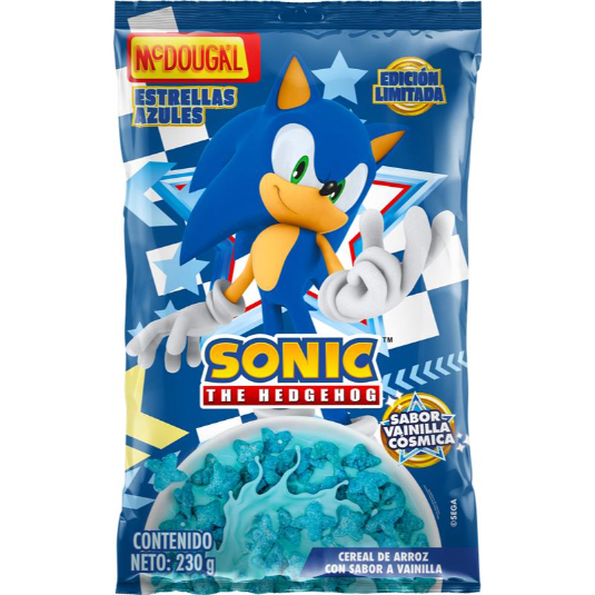 Cereal Mc Dougal De Arroz Vainilla Cosmica 230 Gr.