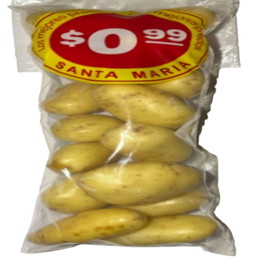 Papa Blanca Funda Economica