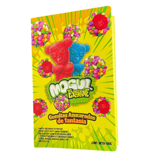 Gomitas Extreme Surtidas Caja Mogul 100GR