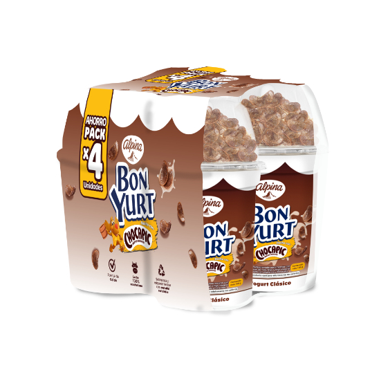 Bon Yurt Chocapic Four Pack 158Gr C/U