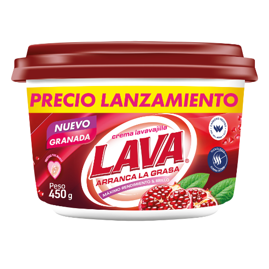 Crema Lavavajilla Lava Granada 450 Gr.