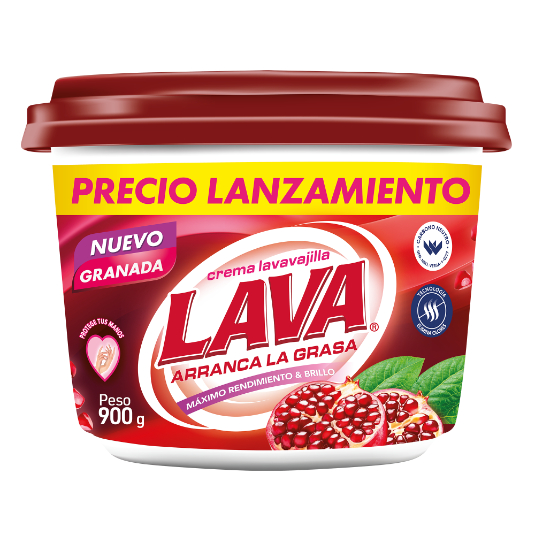 Crema Lavavajilla Lava Granada 900 Gr.