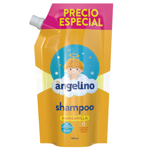Shampoo De Manzanilla Doypack Angelino 500ML