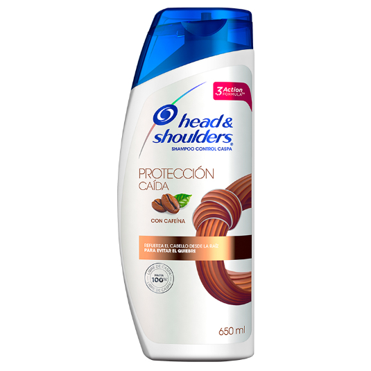 Shampoo Protección Caída Con Cafeína Head&Shoulder 650ML