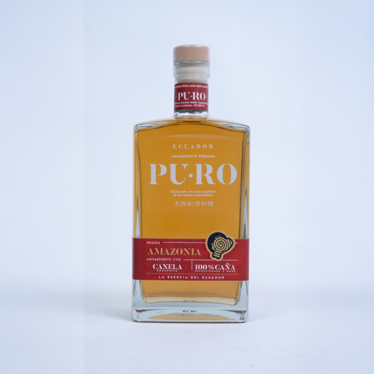 Aguardiente Canela Premium Puro Ecuador 750ML