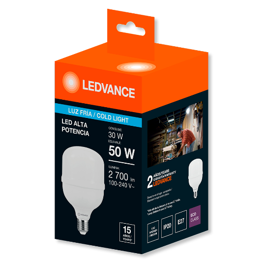 Foco Ledvance Led Alta Potencia Luz Fria 50 W