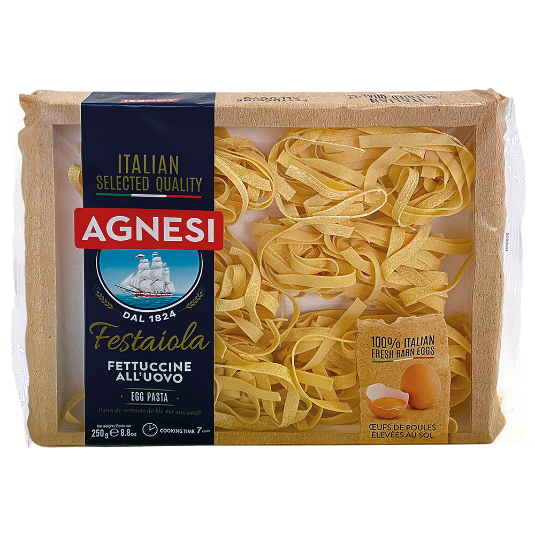 Festaiola Fettuccine All Uovo Agnesi 250 Gr.