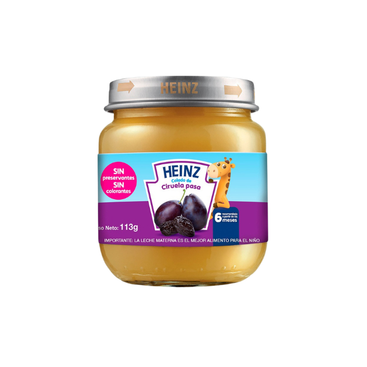 Compota Ciruela Pasa Heinz 113 Gr