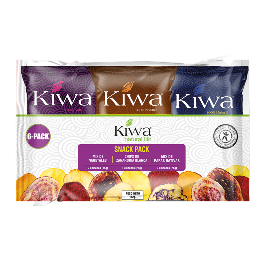 Almohada Multisnack Pack Kiwa 182GR