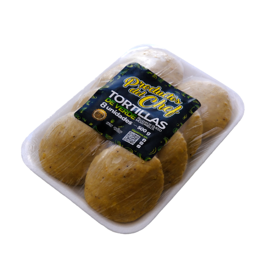 Tortillas De Verde Productos Del Chef 8 Und 500Gr