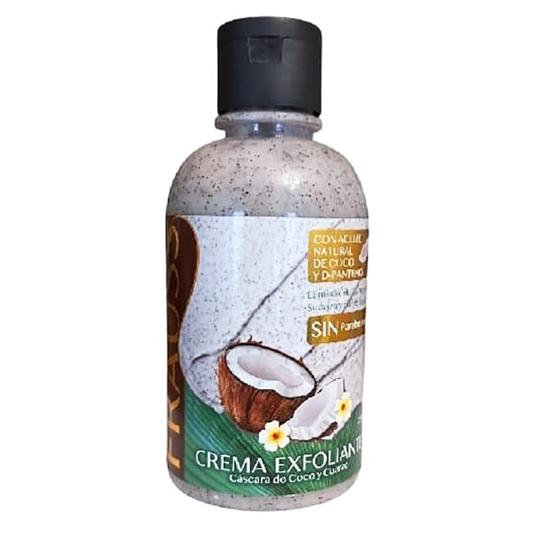 Crema Exfoliante Cascara De Coco Y Cuarzo Frauss 250ML