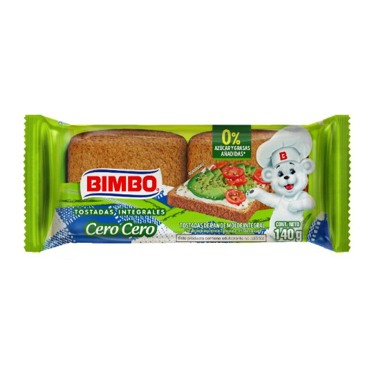 Tostadas Integrales Cero Bimbo 140GR